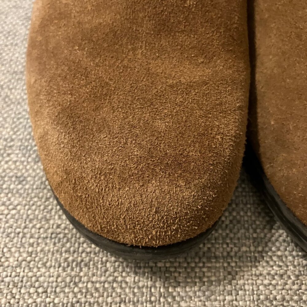 Earth Origins Destiny Suede Heeled Brown Ankle Boot Women's Size 8.5W - Picture 12 of 16
